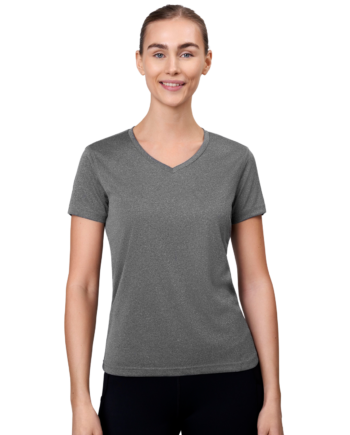 Id Yes Active Dame Trænings  -shirt Grå Melange