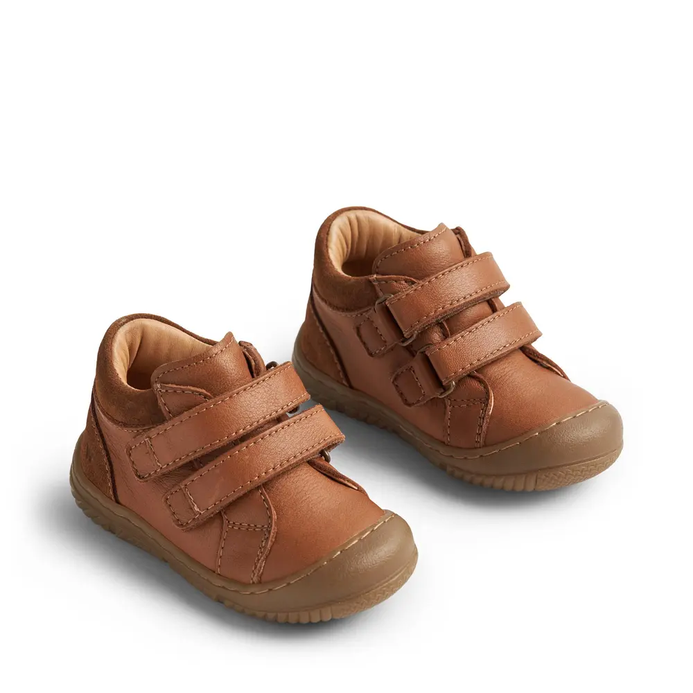 Ivalo Dobbelt Velcro Prewalker Cognac 25