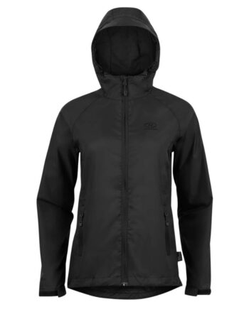 Jakke Dame Highlander Stow Go V2 Vandtæt Sort
