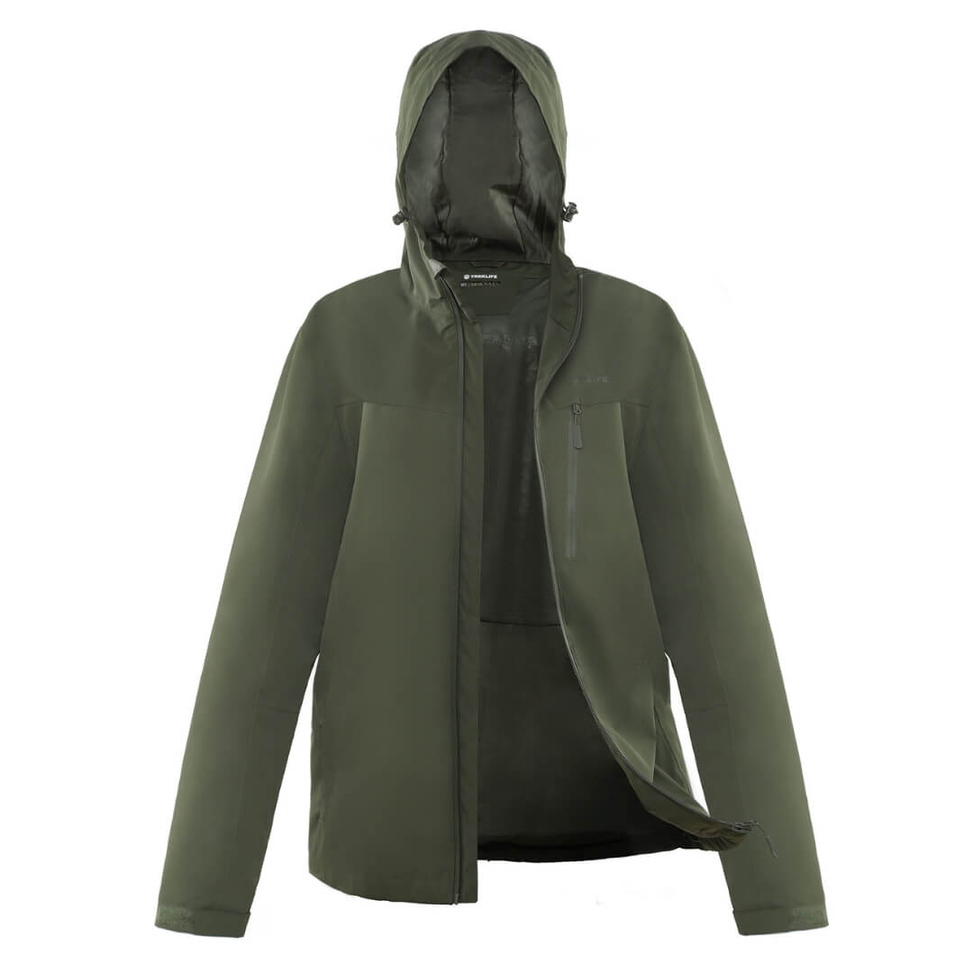Jakke Dame Treklife Hiking Jacket Grøn