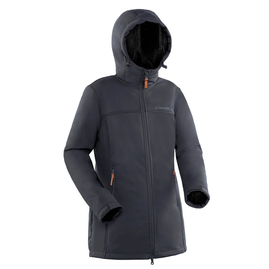Jakke Dame Treklife Vega Sort