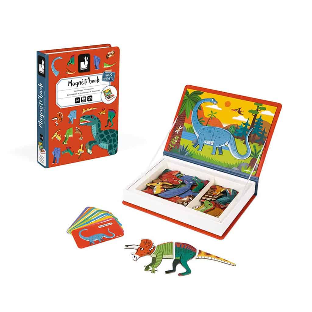 Janod Magnetibook Dinosaurs