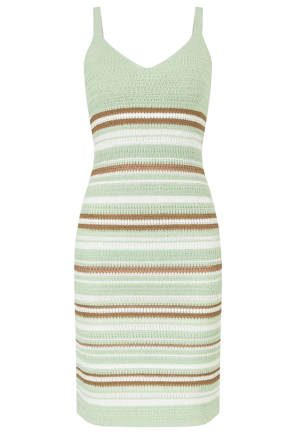 Jdy Kjole Tropical Smoke Green Toasted Coconut Birch