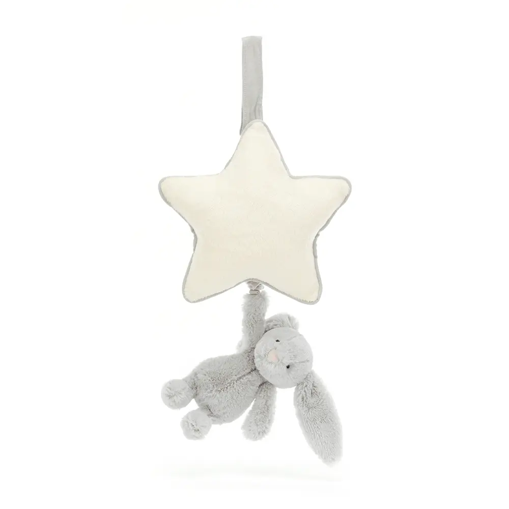Jellycat Bashful Kanin Spilledåse Silver