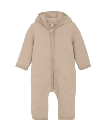 Køredragt    ører Uld Fleece Camel Melange 62