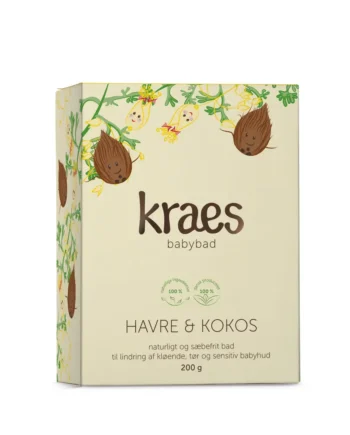 Kraes Babybad Med Havre Kokos 200g