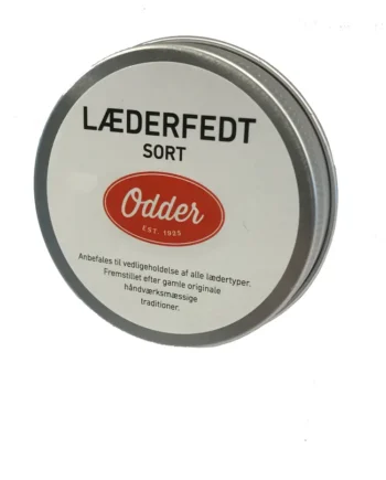 Læderfedt Sort