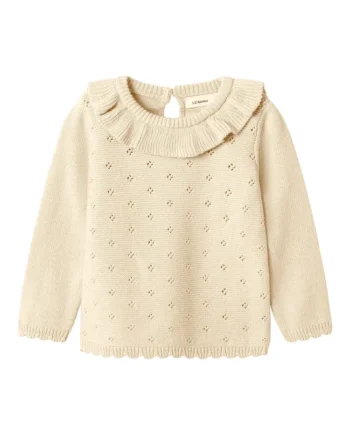 Laguna Strik Bluse Turtledove 122 128