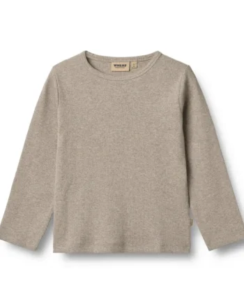 Langærmet Rib  -shirt Milo 72 122