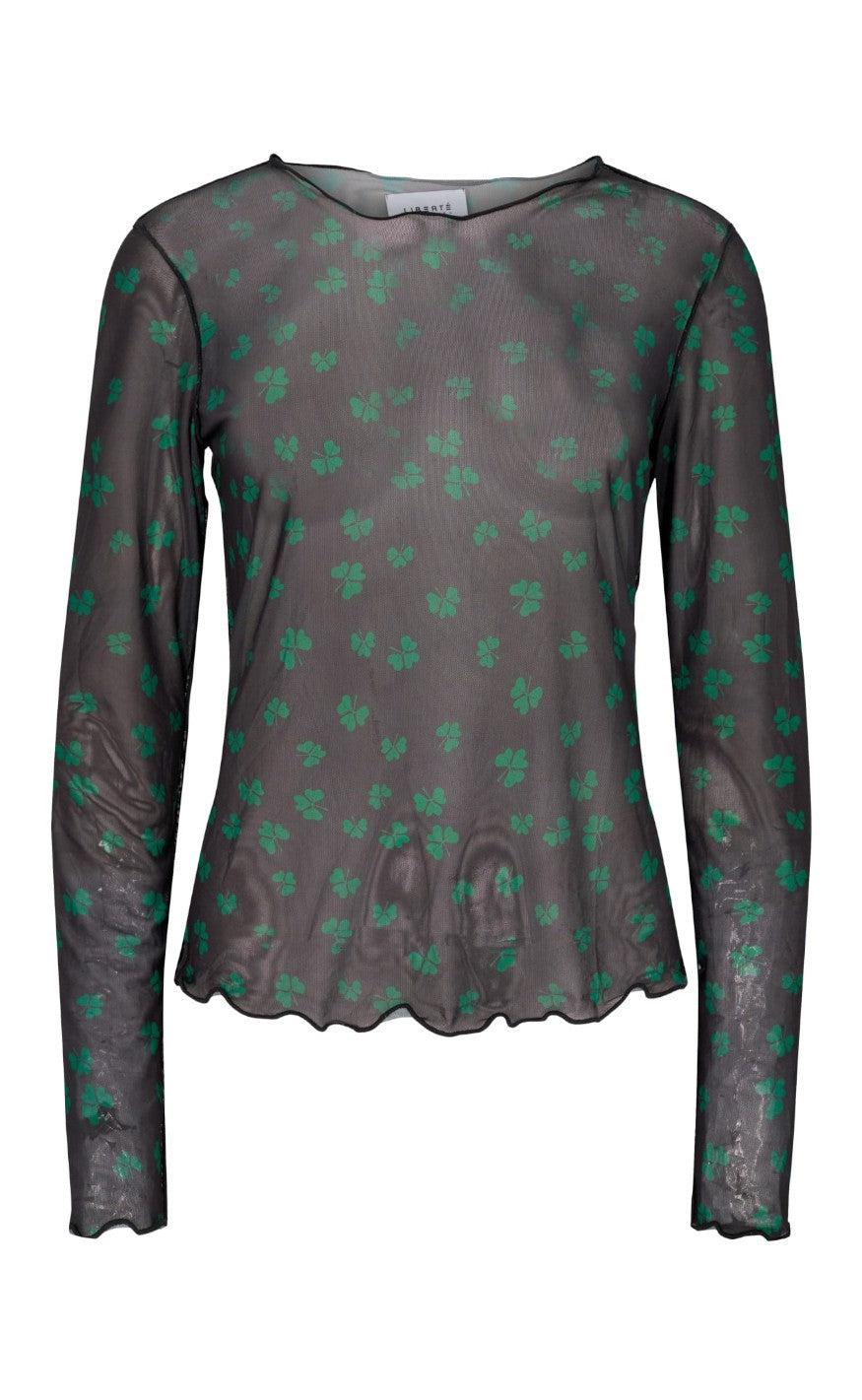Liberte Top Mesh Green Clover