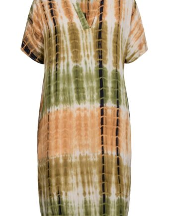 Liberte Tunika Freja Army Brown Tie Dye