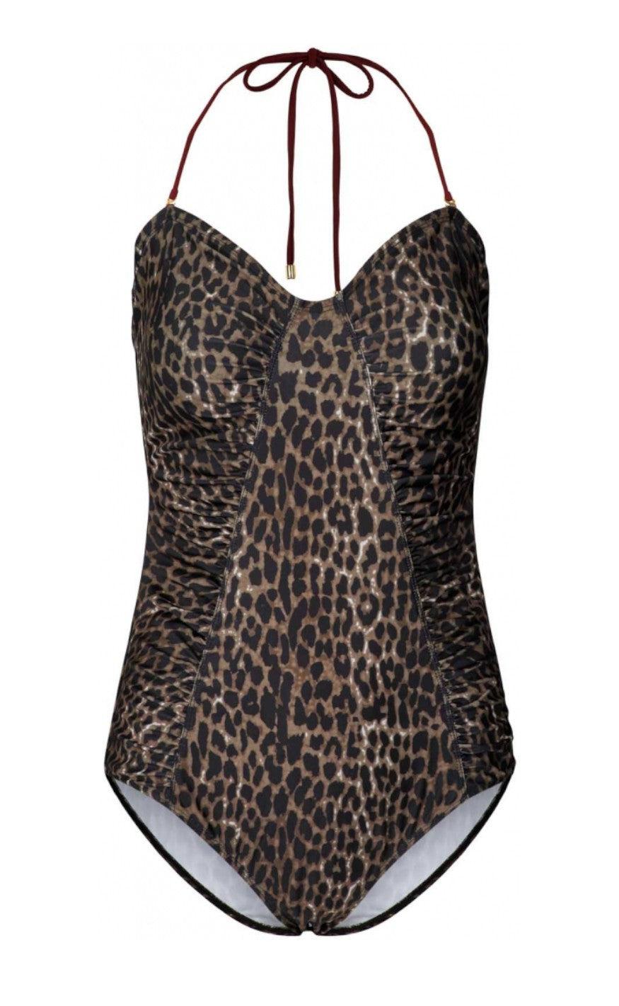 Lollys Laundry Badedragt Brixie Leopard Print