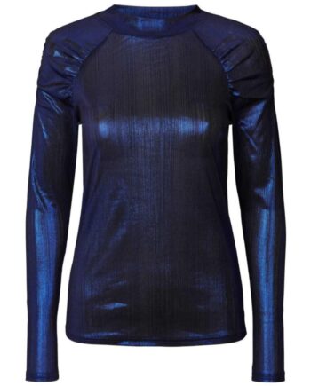 Lollys Laundry Bluse Ellen Blue