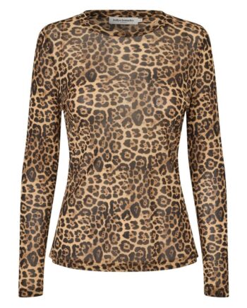 Lollys Laundry Bluse Irie Leopard Print