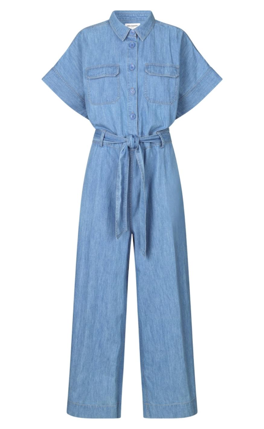Lollys Laundry Buksedragt Mathilde Light Blue
