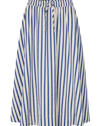 Lollys Laundry Nederdel Bristolll Midi Blue
