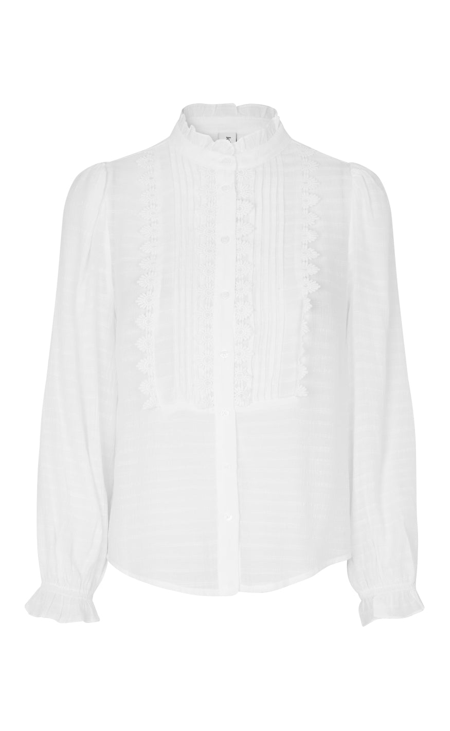 Lollys Laundry Skjorte Ariel White