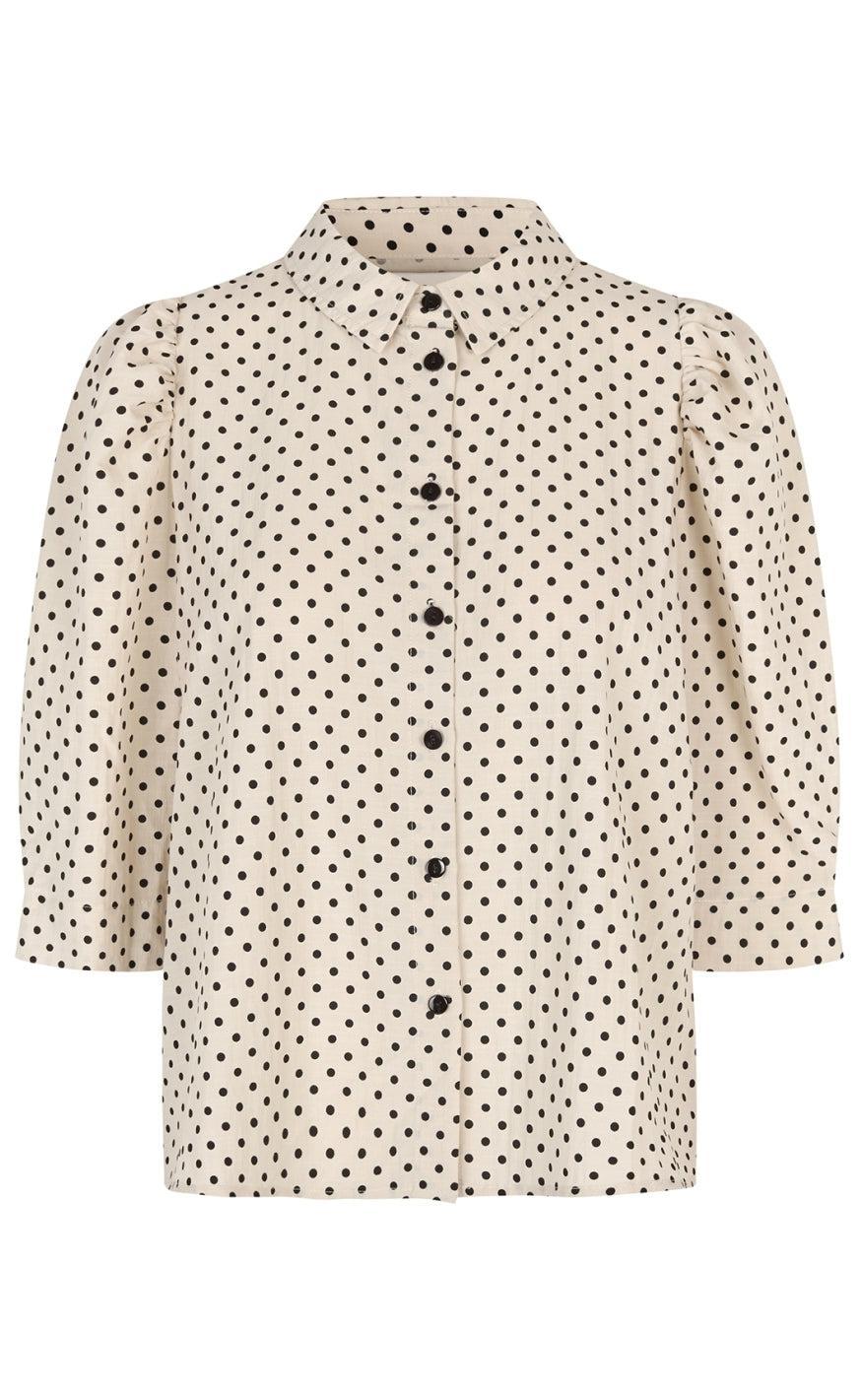 Lollys Laundry Skjorte Bono Creme