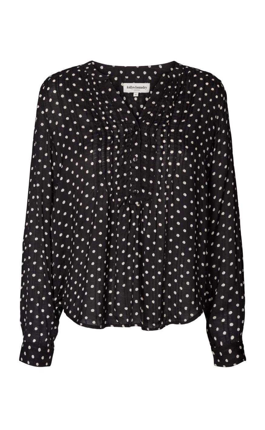 Lollys Laundry Skjorte Helena Dot Print