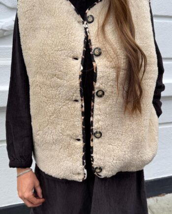 Lollys Laundry Vest Jace Ll Beige