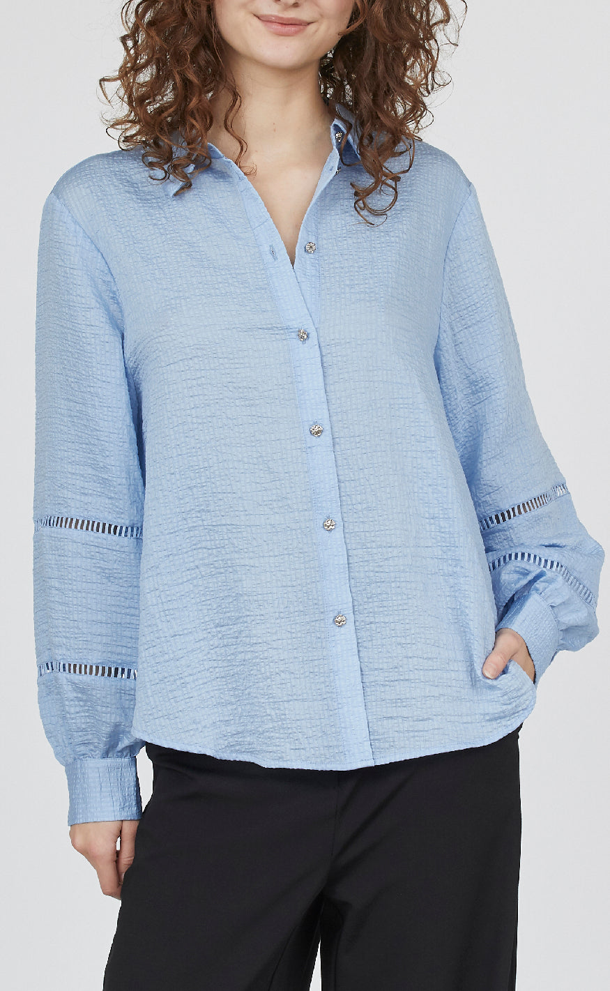 Love   Divine Bluse Love1282 Blue