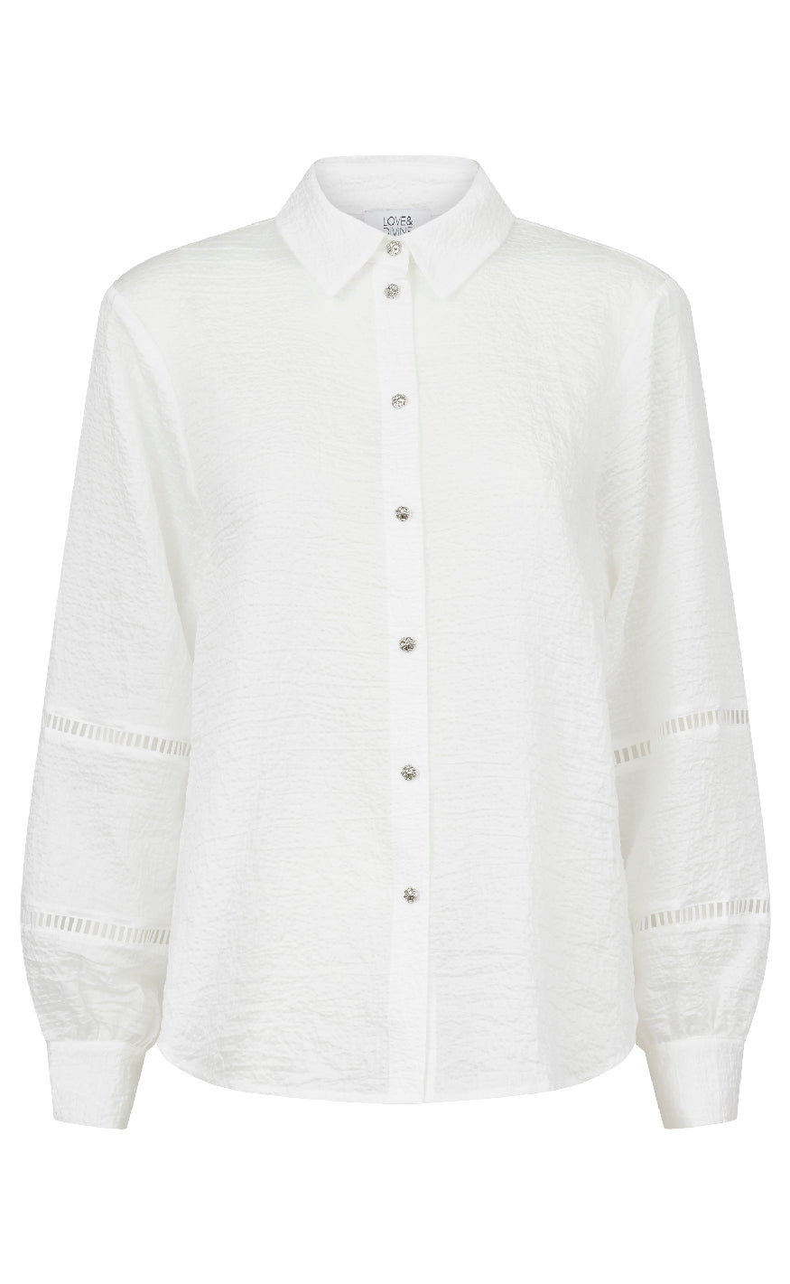 Love   Divine Bluse Love1282 Off White