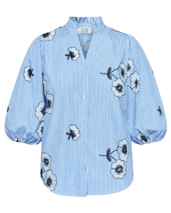 Love   Divine Skjorte Love456-  Stripe Flower