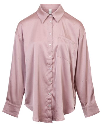 Loved By Lykke Dame Skjorte    Glimmer Rosa Glitter