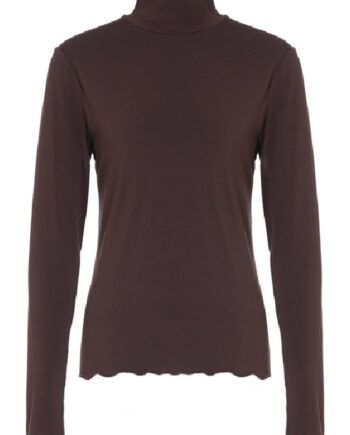 Luxzuz Bluse Jachio Coffee Bean