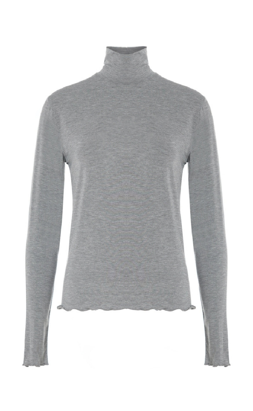Luxzuz Bluse Jachio Grey Marl