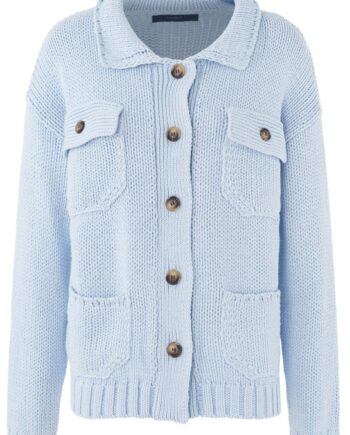 Luxzuz Cardigan Beatriz Cerulean Blue