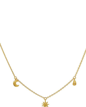 Maanesten Halskæde Sadie Gold Colour