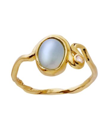 Maanesten Ring Lorelei Gold Colour