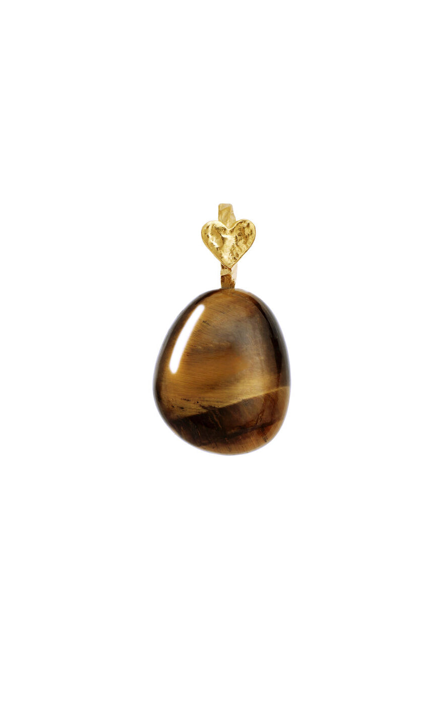 Maanesten Vedhæng Earth Tiger Eye