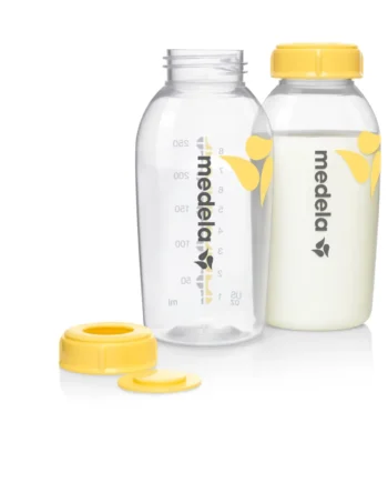 Mælkeflasker Med Låg 250 Ml  -pak