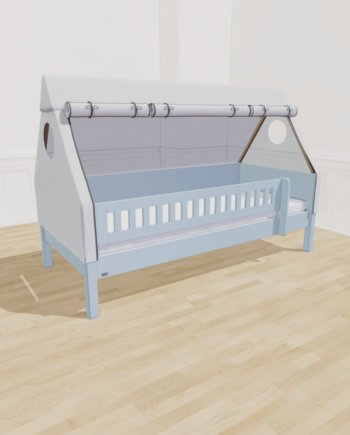 Manis-  Fulla Husseng Med Stel Og Himmel 90x160 Sky Blue