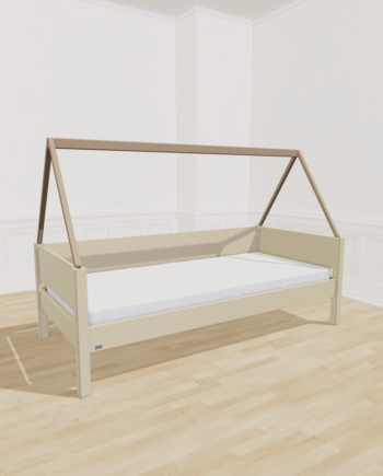 Manish-  Saga Børneseng 90x200 Dusty Sand
