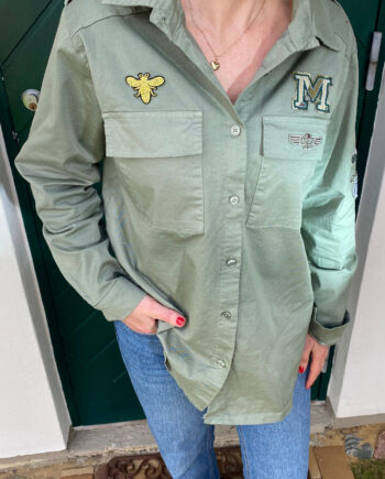 Marta Du Chateau Jakke Millie Military