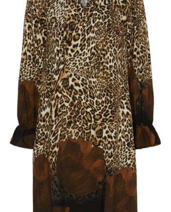 Marta Du Chateau Kjole Sylvie Dress Tabacco