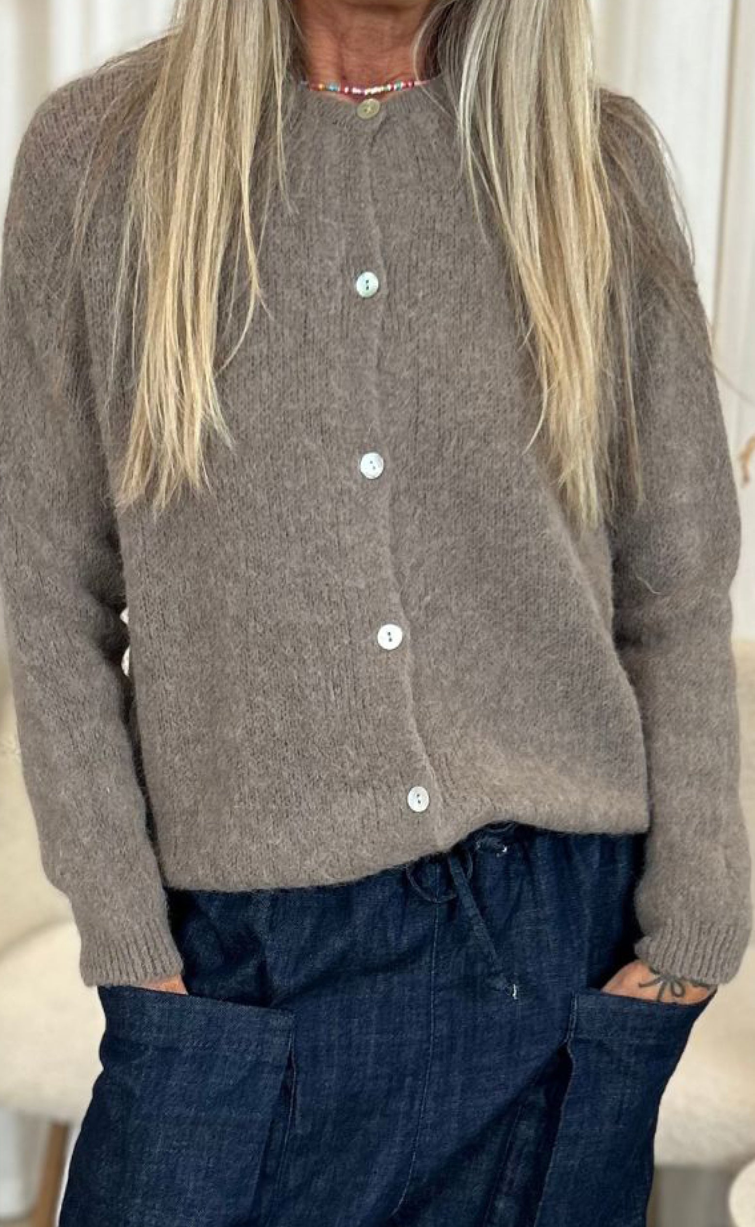 Marta Du Chateau Striktrøje Kiki Fango