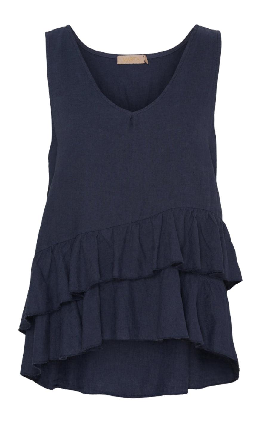 Marta Du Chateau Top Vicky Navy