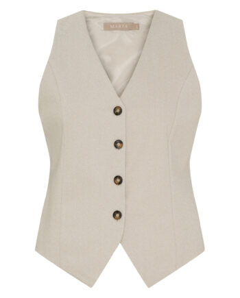Marta Du Chateau Vest Rainey Beige