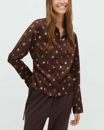 Mbym Bluse Nura-  Dark Evaline Print