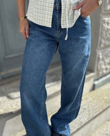 Mbym Bukser Cadian Vintage Blue Wash