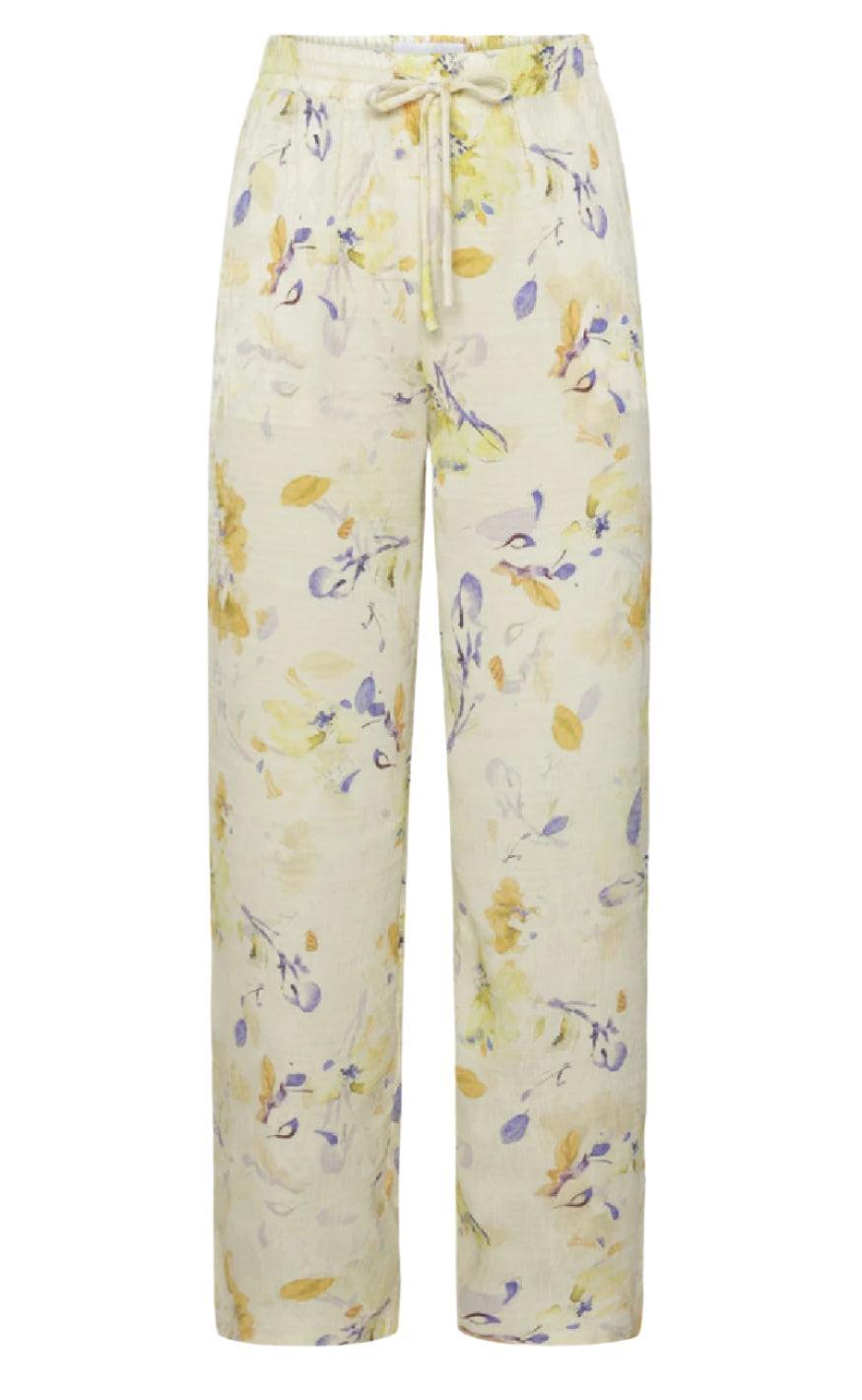 Moves Bukser Carla Pastel Yellow