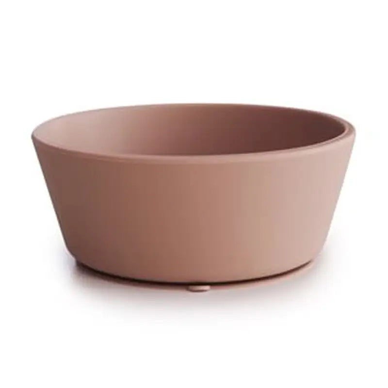 Mushie Silikone Skål Blush