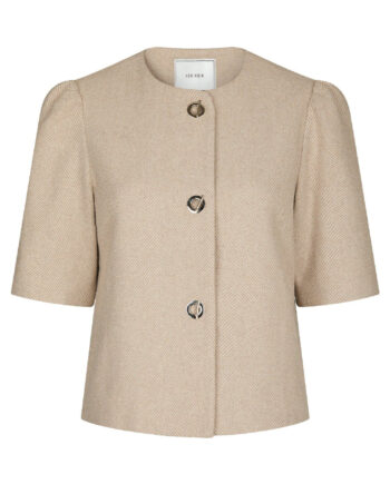 Neo Noir Blazer Xanthe Light Herringbone Sand