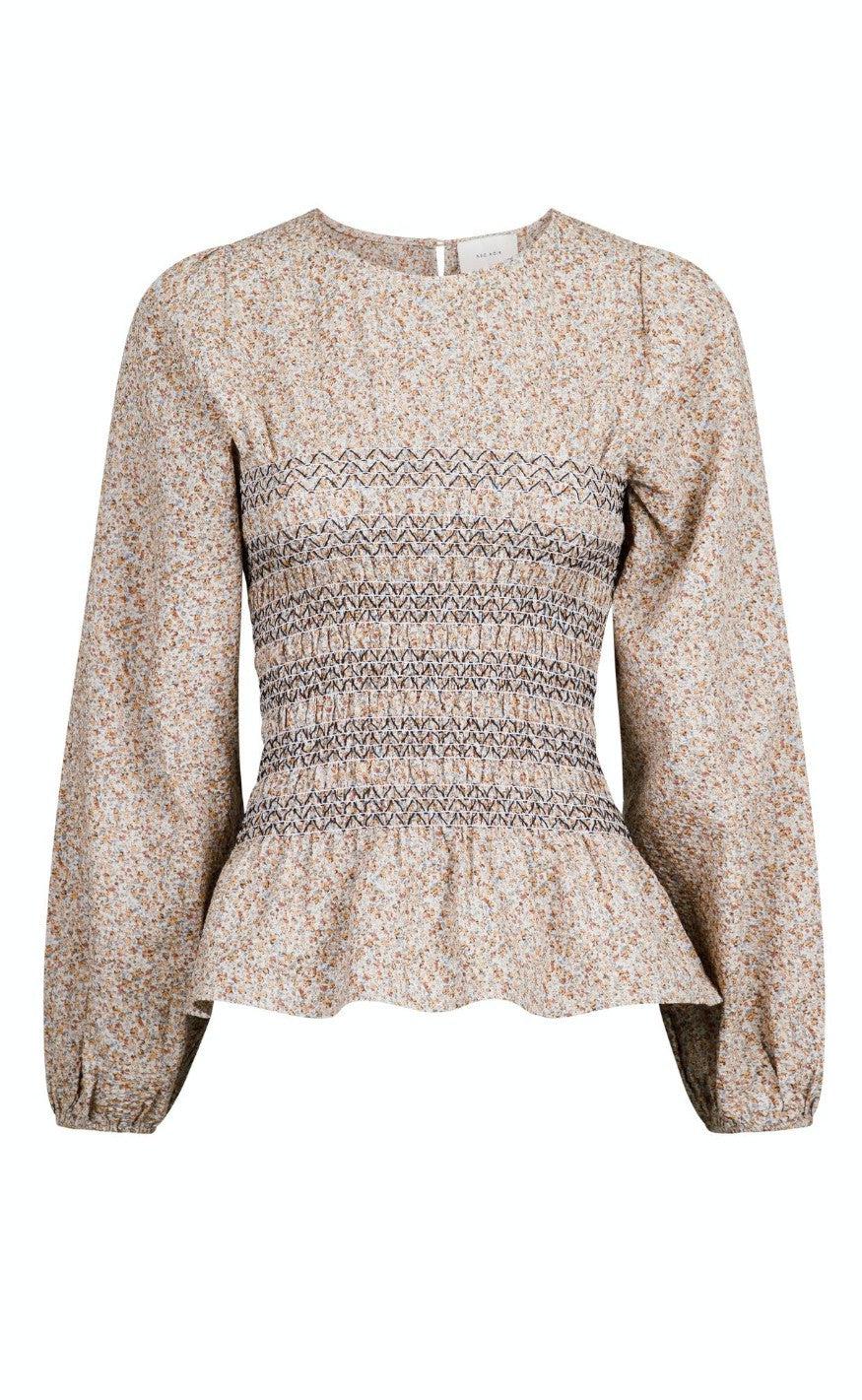 Neo Noir Bluse Alberta Sand