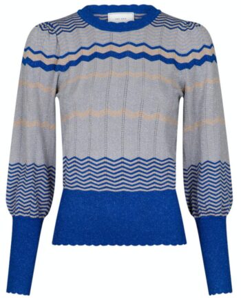 Neo Noir Bluse Dary Blue