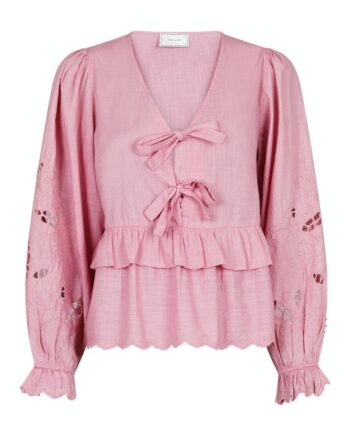 Neo Noir Bluse  Eden Embroidery Powder